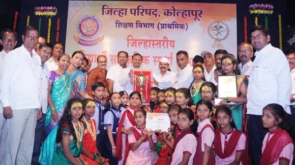 जिल्हास्तरीय सांस्कृतिक स्पर्धेत गडहिंग्लजला विजेतेपद