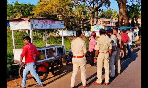 कोलवा पंचायतीकडून रस्त्याच्या बाजूच्या गाडय़ांची पाहणी