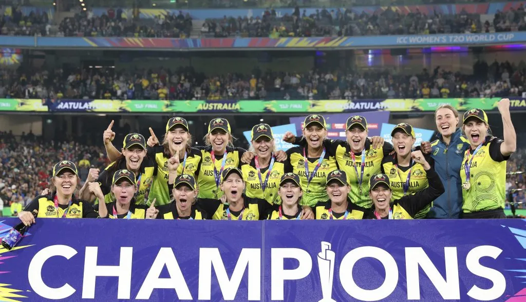 ऑस्ट्रेलियन महिलांचे पाचवे जेतेपद