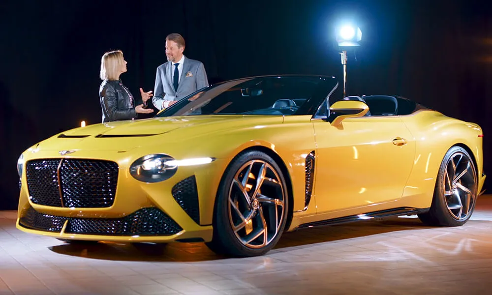 बेंटले ने बनवली 5 हजार वर्षापूर्वीच्या लाकडापासून कार