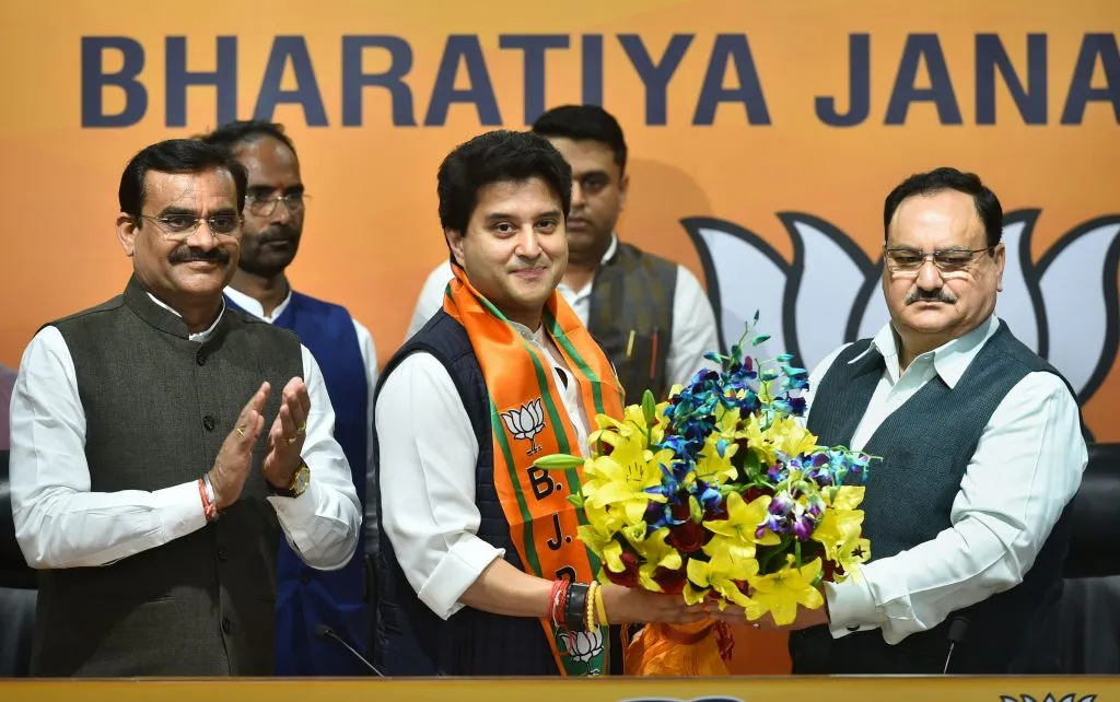 ज्योतिरादित्य सिंदिया ‘भाजप’वासी; राज्यसभेची उमेदवारीही जाहीर