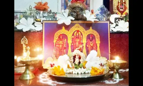 च्यारी समाज बांधवांनी घराघरात केली रामनवमी साजरी !