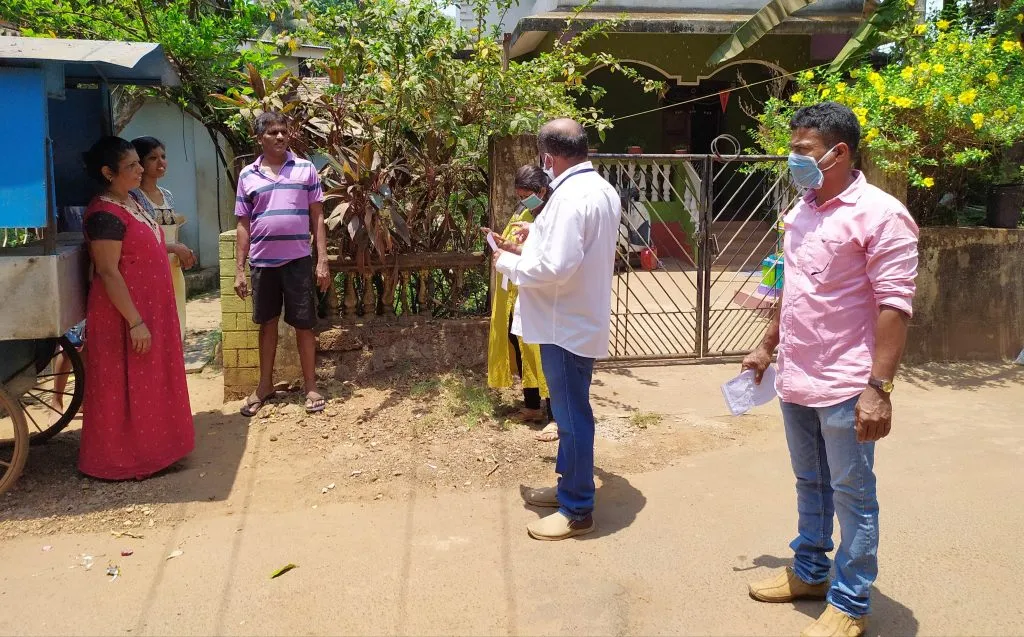 कुडचडेत सर्वेक्षणास चांगला प्रतिसाद