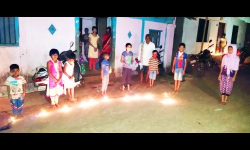 तालुक्यात आठ महिने आधीच दिवाळी साजरी