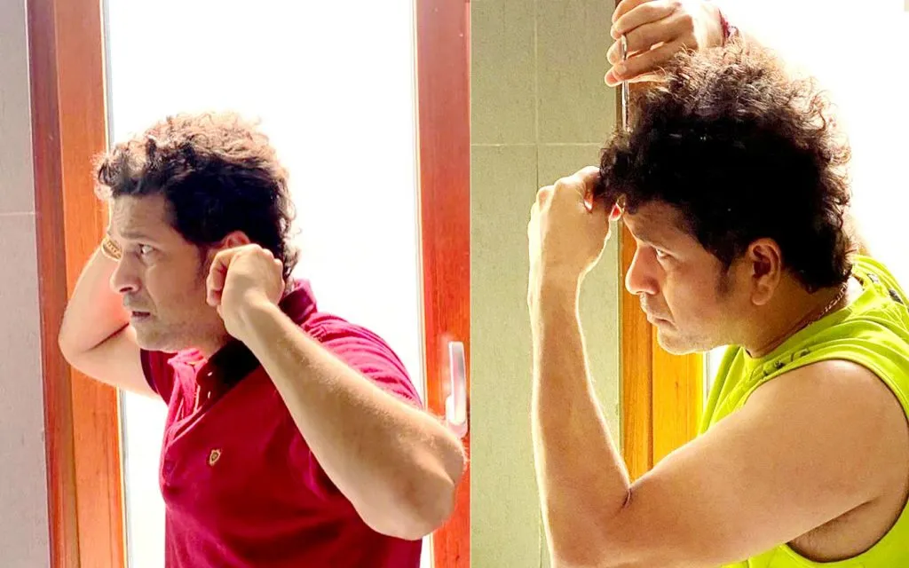 मास्टरब्लास्टर सचिनच्या नव्या हेअर लूकची चर्चा