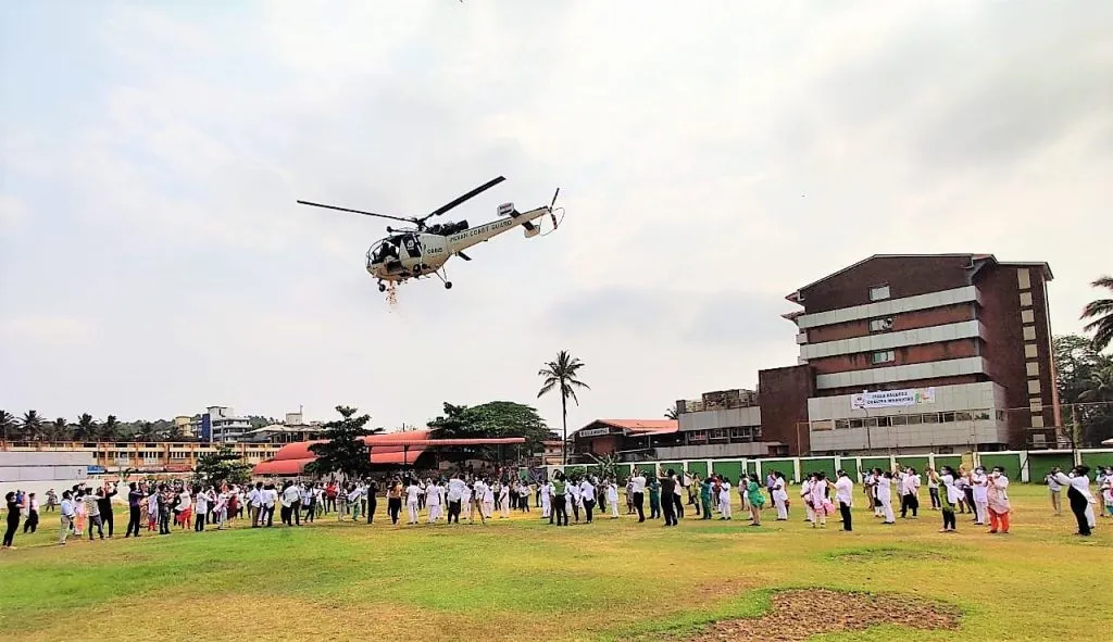 भारतीय नौदल आणि तटरक्षक दलातर्फे गोव्यात कोरोना योध्दा दिवस विविध उपक्रमांनी साजरा