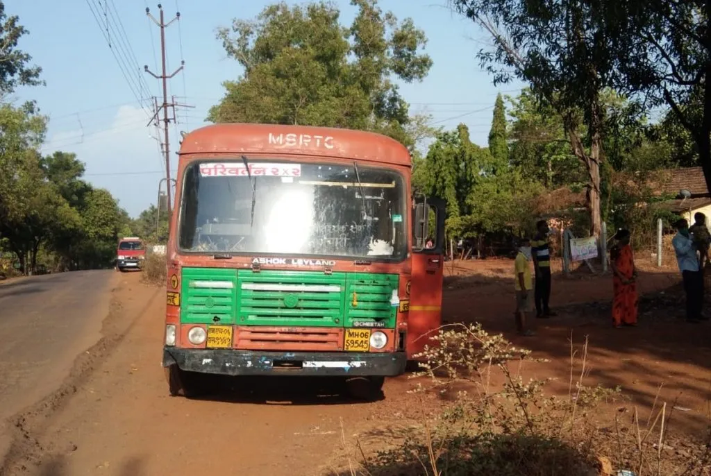 मुंबईतील चाकरमान्यांना घेऊन पहिली लालपरी मंडणगड तालुक्यात दाखल