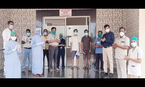 ‘कोरोना’मुक्त दोन रुग्णांना डिस्चार्ज