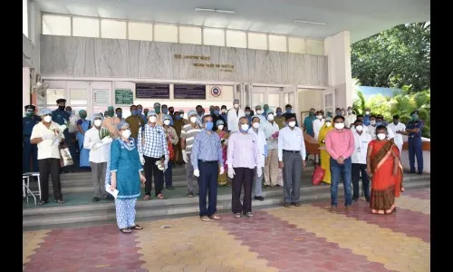 कृष्णा हॉस्पिटलमधून आणखी 9 कोरोनामुक्त रूग्णांना डिस्चार्ज