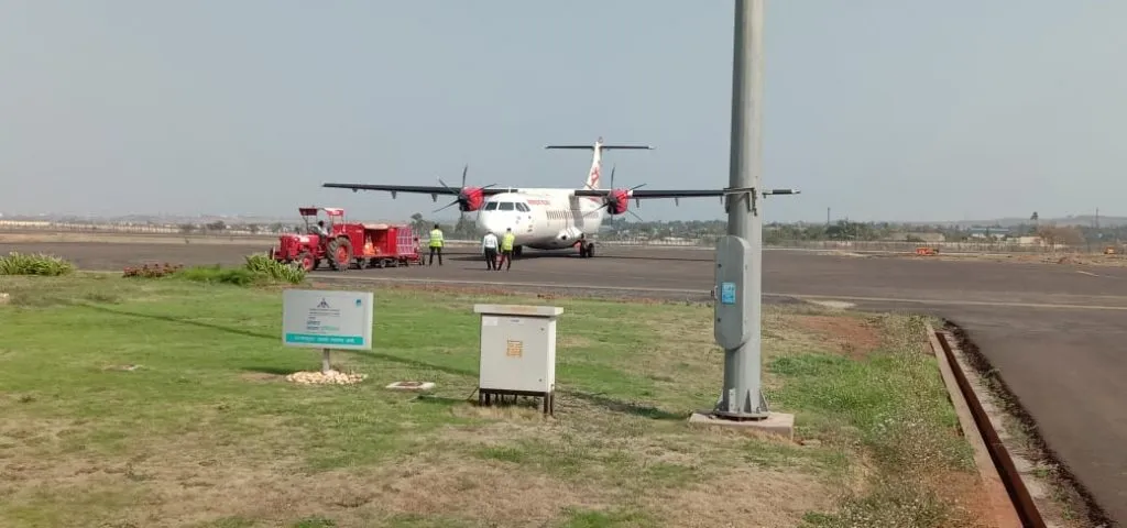 कोल्हापूर : अलायन्स एअरची हैदराबाद-कोल्हापूर विमानसेवा अखंडित सुरू