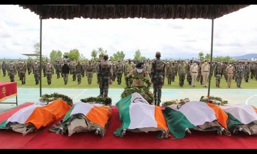 कर्नल, मेजरसह पाच जण हुतात्मा