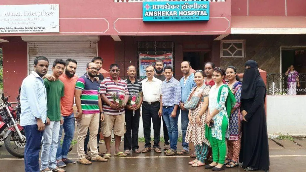 36 वर्षांपासून सातत्याने रक्तदान करून मानवी मंत्र जपणारे प्रदीप गंवडळकर.