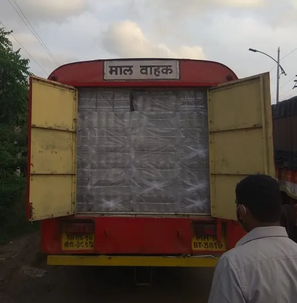 वाई आगारातून प्रथमच मालवाहतूक