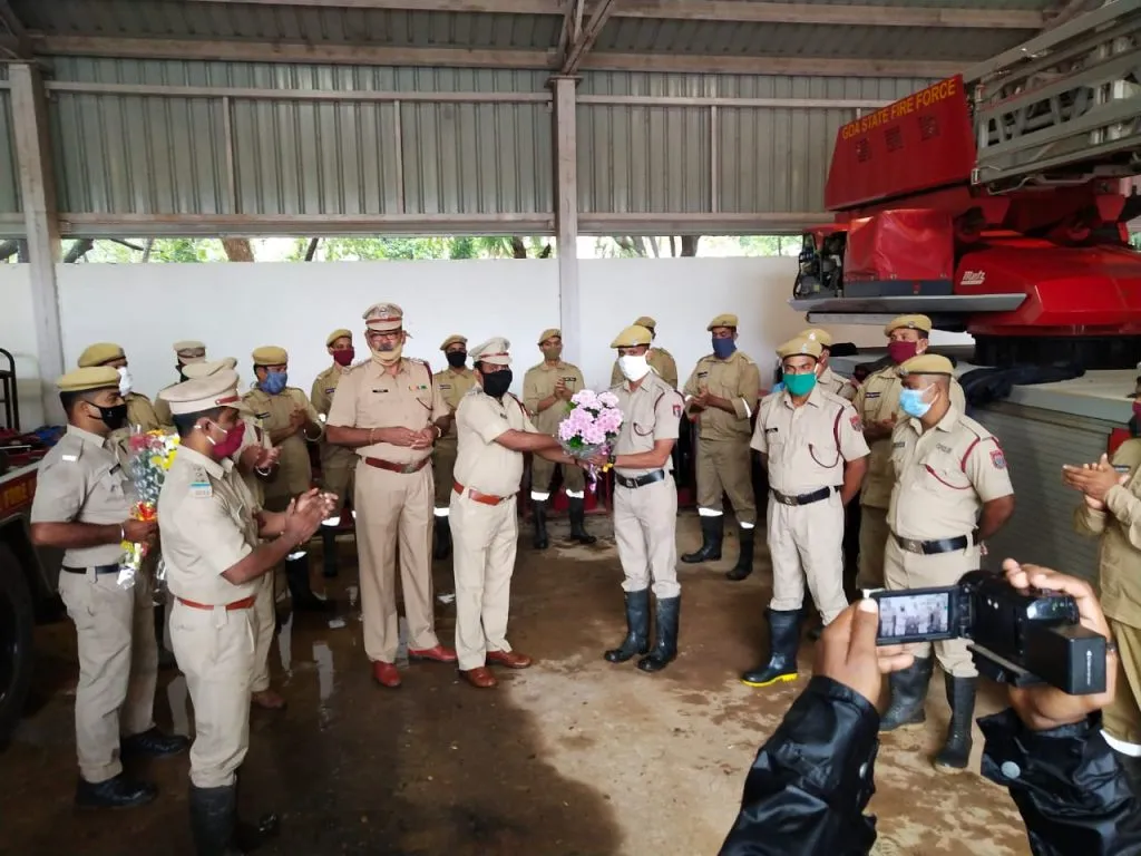 अग्निशामक दलाचे कोरोनामुक्त जवान पुन्हा सेवेत रुजू