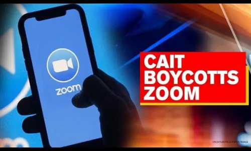 कॅटचा झूम ऍपवर बहिष्कार