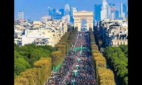 कोरोनामुळे पॅरीस मॅरेथॉन रद्द
