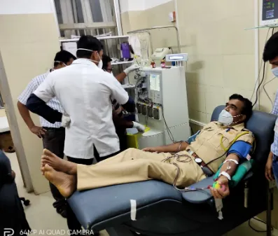 कोल्हापूर : पोलीस निरीक्षक प्रदीप काळेंच्या कर्तव्य निष्ठतेला सलाम