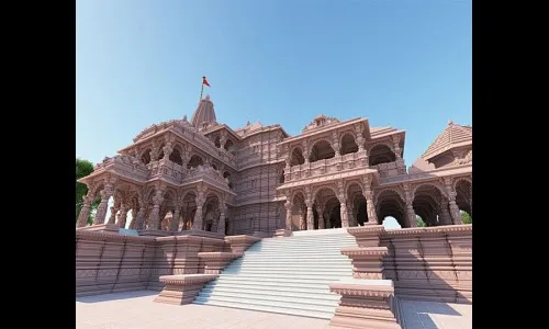 492 वर्षांच्या लढय़ानंतर साकारतेय राममंदिर