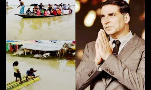 आसाममधील पूरग्रस्तांसाठी अक्षयकडून 1 कोटीची मदत