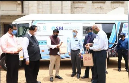 बेंगळूर: आयआयएससी विकसित मोबाईल कोविड टेस्टिंग लॅब सुरू
