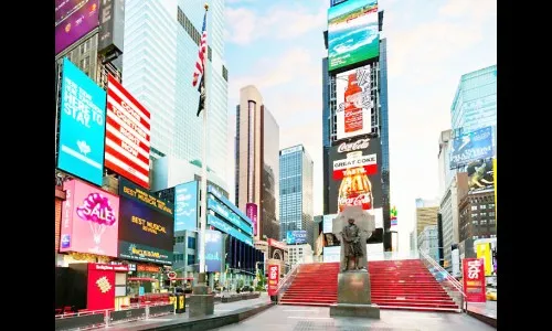 टाइम्स स्क्वेअरवर शनिवारी फडकणार भारतीय ध्वज