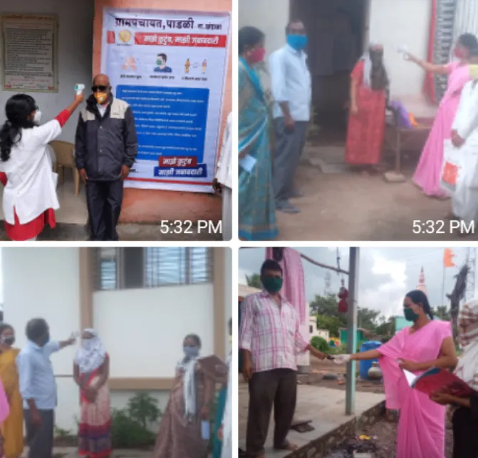 सातारा : माझे कुटुंब माझी जबाबदारी” मोहिमेंतर्गत गावोगावी तपासणी सुरु