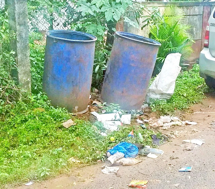 हिंदूनगर छत्रपती रोडवर नव्या ब्लॅकस्पॉटची निर्मिती