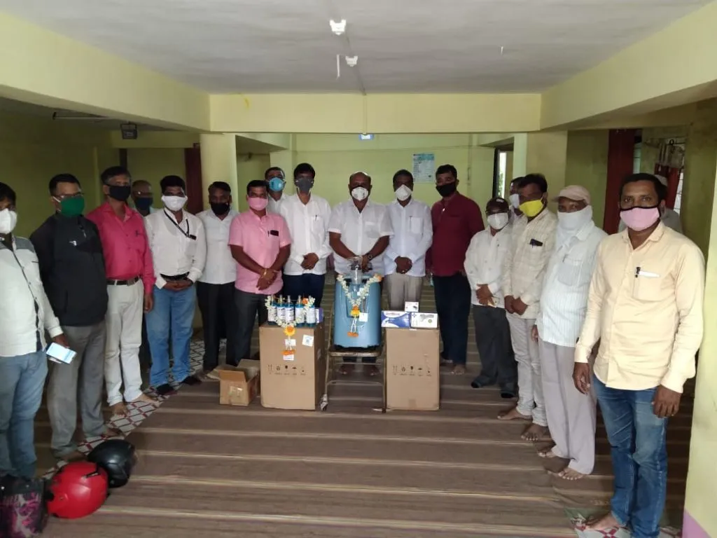 सातारा तालुका शिक्षक समितीने सामाजिक बांधिलकी जोपासली