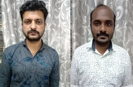 सराफी पेढीतील चेन पळविणाऱया जोडगोळीला अटक