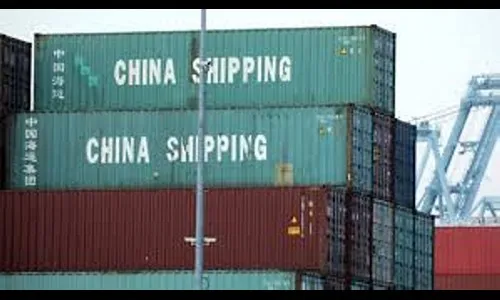 ऑगस्टमध्ये चीनची निर्यात 9.5 टक्क्यांनी वाढली