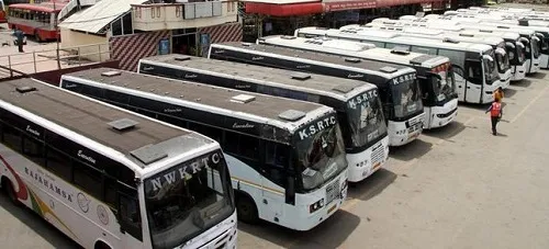 कर्नाटक: केएसआरटीसी बस महाराष्ट्रात धावणार