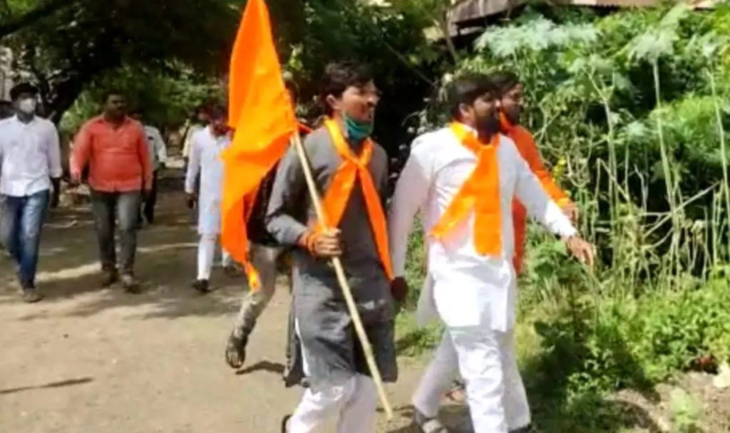 सोलापुरात मराठा क्रांती मोर्चाचे आंदोलन