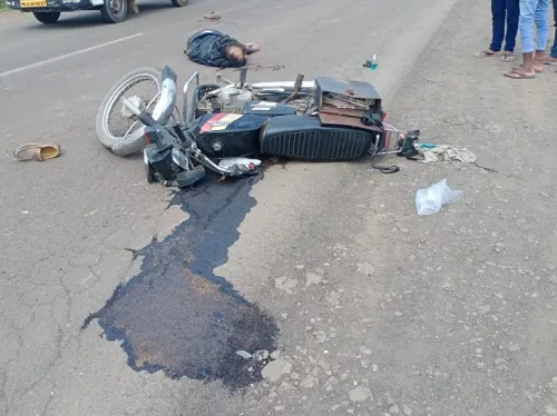 ट्रकच्या धडकेत निवृत्त उपअभियंता जागीच ठार