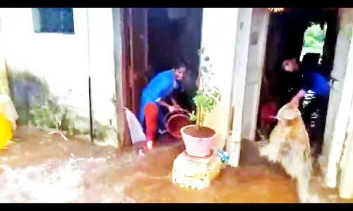 निपाणी परिसराला पावसाने झोडपले