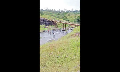 किटवाडचा धबधबा घालतोय पर्यटकांना साद