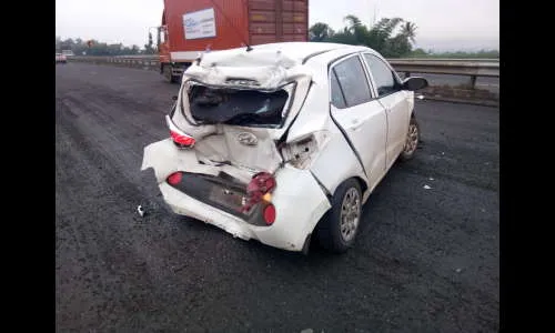 महामार्गावर विविध अपघातात दोन ठार