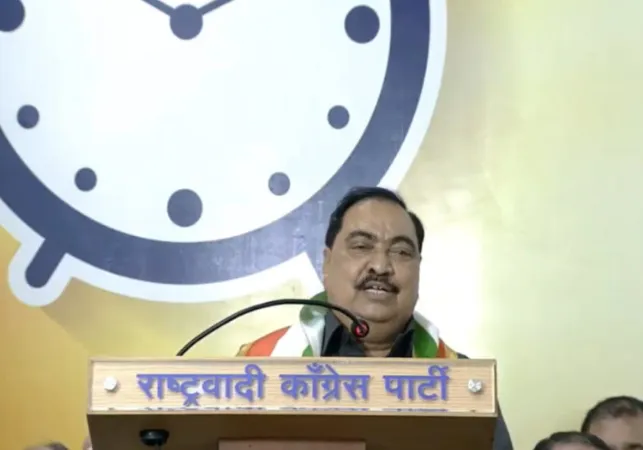 …मी कधी पाठीमध्ये खंजीर खुपसला नाही : एकनाथ खडसे