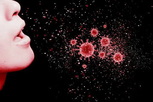 हवेत मिसळलेल्या अतिसुक्ष्म थेंबांपासून संक्रमणाचा धोका कमी