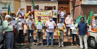 सातारा शहरात भाजपचे मंदिर उघडा आंदोलन