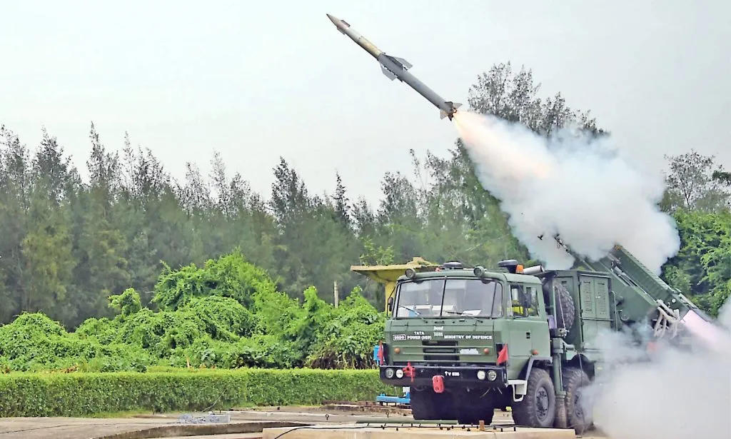 भारताकडून क्षेपणास्त्राचे यशस्वी परीक्षण