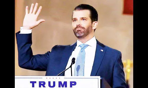 ट्रम्पपुत्र संक्रमित