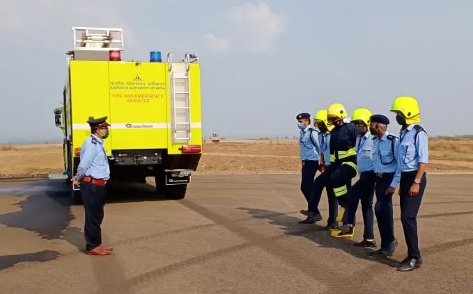 कोल्हापूर विमानतळावर सुरक्षा सप्ताह