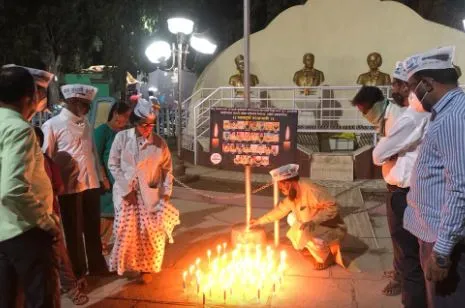 शेतकरी आंदोलनातील शहीद शेतकऱ्यांना आम आदमी पार्टीतर्फे श्रद्धांजली अर्पण