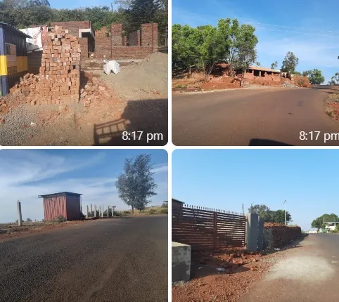 कास रोडवर धनदांडग्यांची अनधिकृत बांधकामे जोमात प्रशासन मात्र कोमात