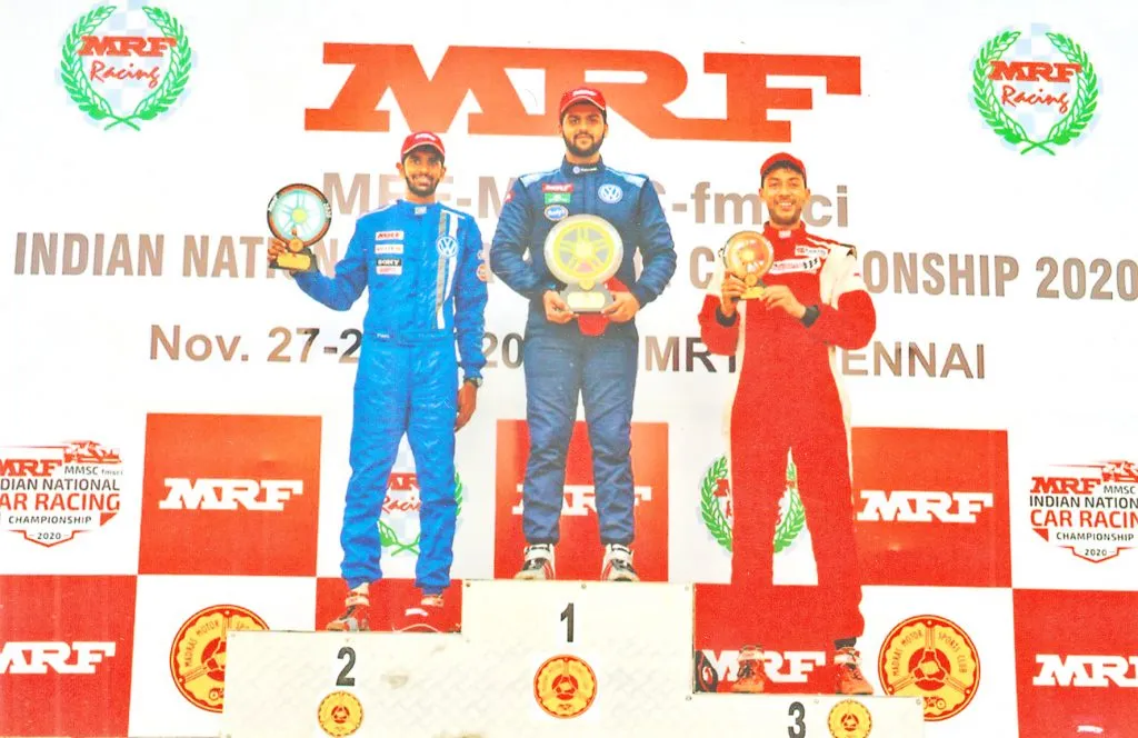 कोल्हापूरच्या ध्रुव मोहितेचा नॅशनल रेसिंग स्पर्धेत जेतेपदाचा चौकार