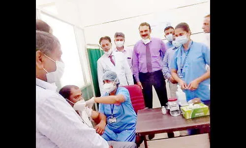 जिल्हय़ात 7 ठिकाणी लसीकरणाची रंगीत तालीम