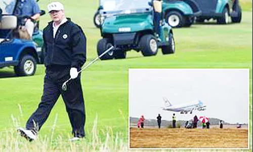 शपथविधीपूर्वी ट्रम्प देश सोडणार?