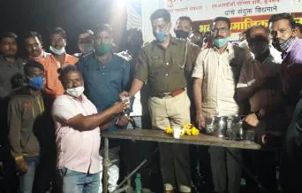 दारू नको- दूध प्या : कुपवाड संघर्ष समितीचा संदेश