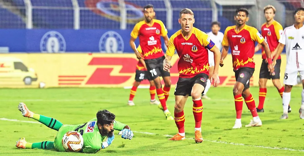 ईस्ट बंगालला नमवून नॉर्थईस्ट युनायटेड आता चौथ्या स्थानावर