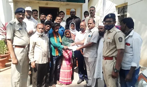 बिबट्याच्या हल्ल्यात मृत्यू पावलेल्या बालकाच्या कुटुंबाला वनविभागाकडून ५ लाखांची मदत